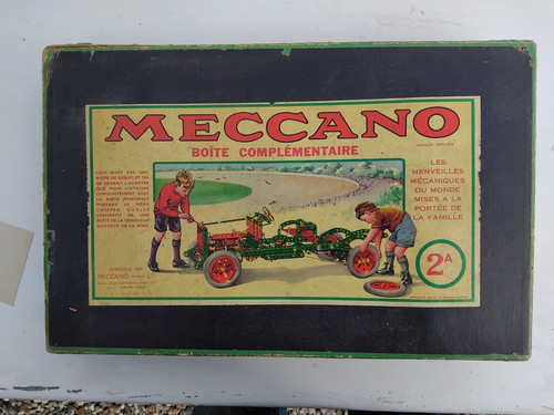 Meccano boite complementaire - meccano,