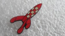 PIN S FUSEE TINTIN HERGE