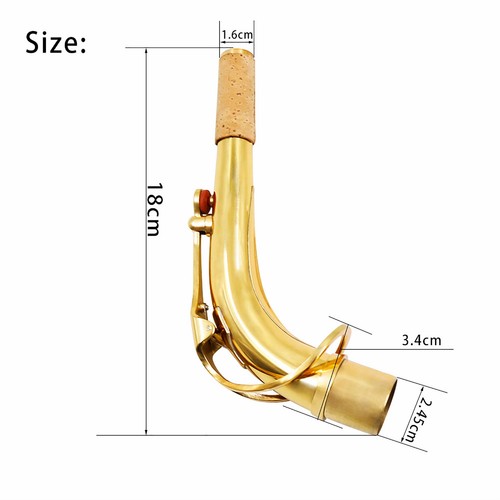 Brass alto saxophone sax neck - alto,