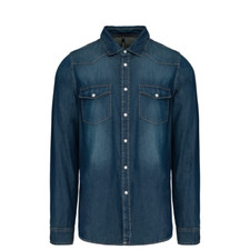 Kariban chemise en coton denim