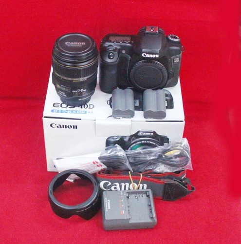Kit canon eos 40d 17 - 40d, 17-85mm