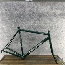 Vintage Cannondale R300 Road Bike Frame Green USA Handmade Alloy Dents 700c 130