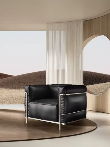 Corbusier lc3 chair replica - le,