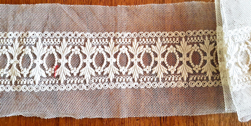 Broderie cm de - broderie, tulle
