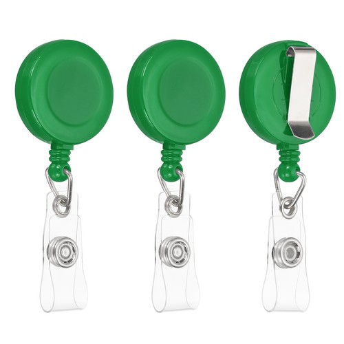 Porte badge rétractable - rétractable, rond