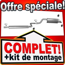 Ligne pot d'échappement pour