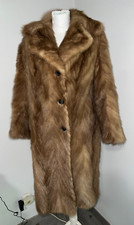 Manteau véritable fourrure