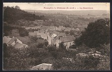 Old postcard Neauphle-le-Chateau, La Gouttière 