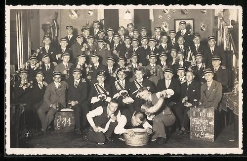 Carte postale étudiants - , avec