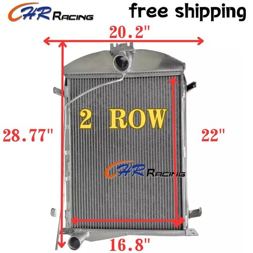 Aluminum radiator for 1930 - aluminum,