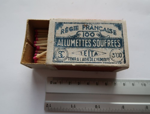 Boite allumette soufrées - d'allumette,