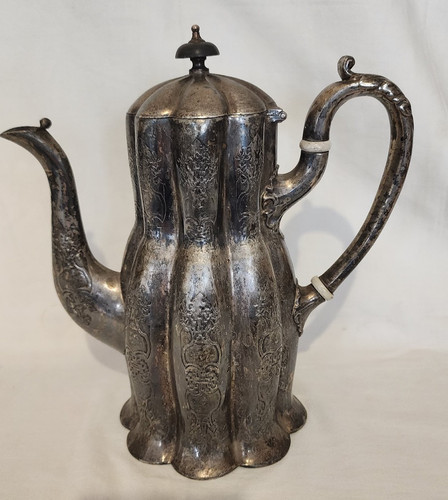 Grande théière ancienne - théière, en