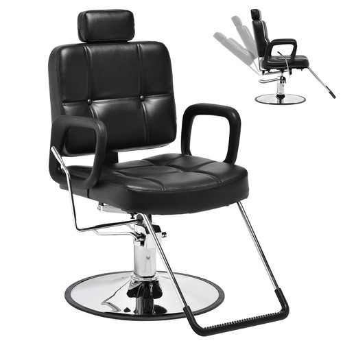 Barber reclining chair with - barber,
