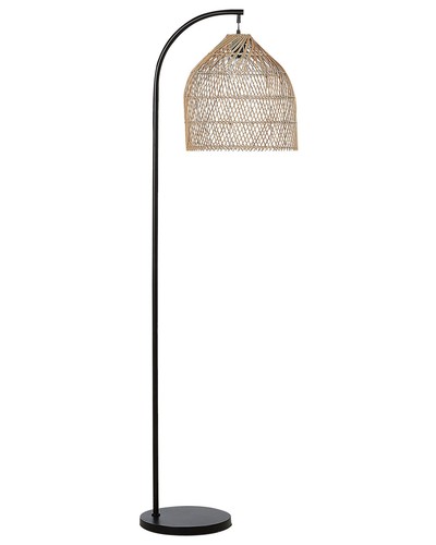 Lampadaire boho rotin - lampadaire, en