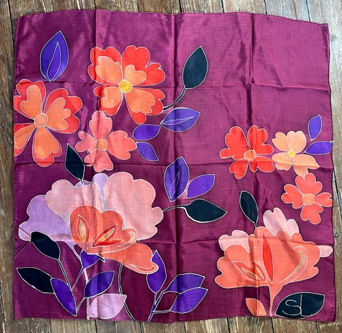 Grand foulard 100 - %, soie