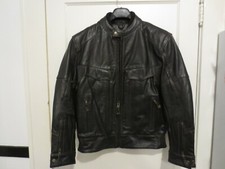 Dark Brown Armored Genuine Leather Motorcycle Jacket Medium, Viking, RSD, Spidi