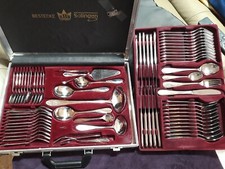 ménagère en métal argenté