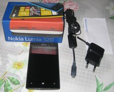 Tim Nokia Lumia 520 Black Windows Phone Smartphone Used Working