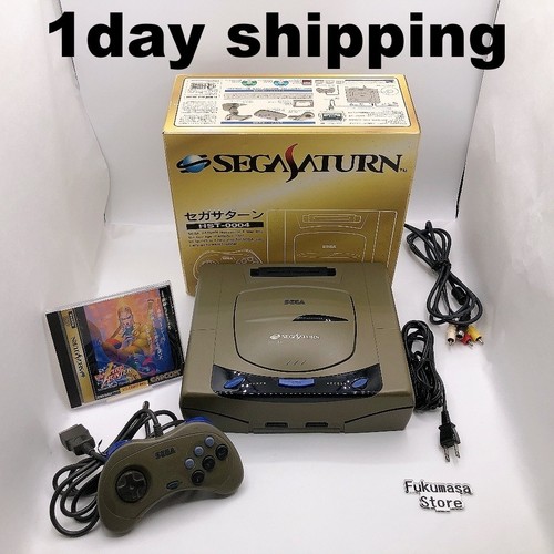Console sega saturn grise - sega,