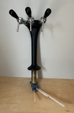 Colonne de Pompe à Bière Tireuse 3 Robinets Matériel Pour Professionnel