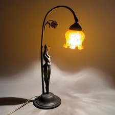 Lampe De Table En Bronze