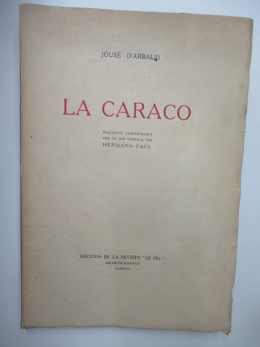 Joseph arbaud caraco la - d'arbaud,