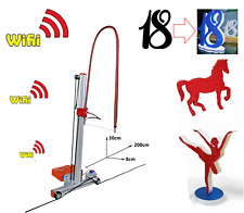 CNC machine for polystyrene cutting 200x30x8 cm with grbl ESP32 and Soft Costycnc