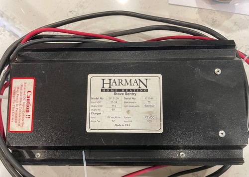 Sf512 pellet stove battery - sf512,,