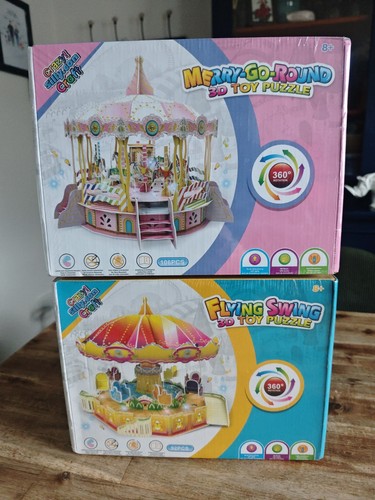 Lot carrousel manège puzzle - lot, 2