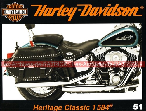 Harley davidson 1584 flstc - davidson,