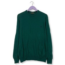 Pull Léger Fred Perry Vert