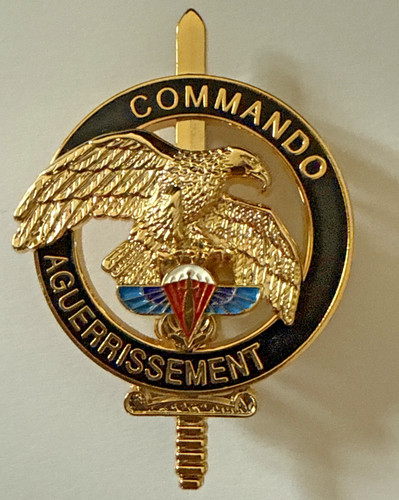 Brevet commando aguerrissement - commando,