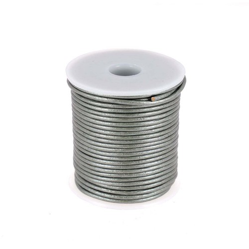 Lacet cuir rond diamètre - en,