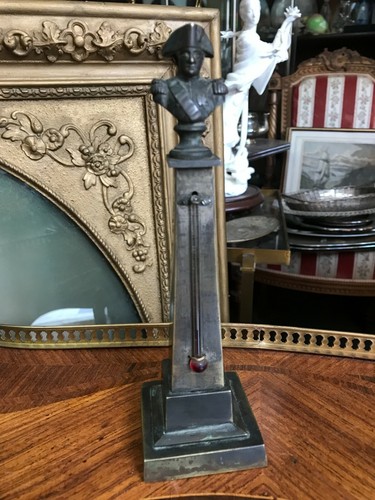 Thermomètre xixème bronze - xixème, en