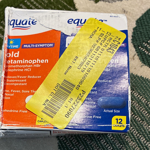 Equate daytime multi - equate, multi-symptom