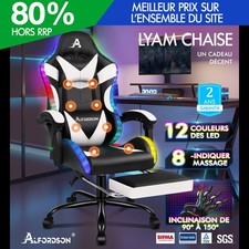 ALFORDSON Chaise de Jeu Bureau