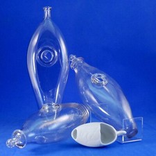 Biberons limande verre soufflé seconde moitié du 19e siècle  collection (9)