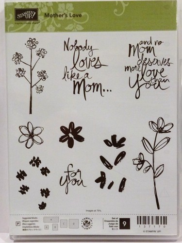 Stampin mère amour - up,