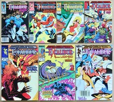LOT DE 7 COMICS US - EXCALIBUR