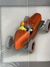 Moulinsart s.a. - Les voits de TinTin (1/24), Le Bolide Rouge. ORIGINAL BOX.