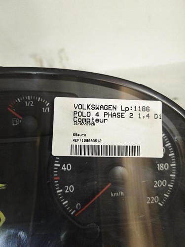 Compteur volkswagen polo - volkswagen, 4