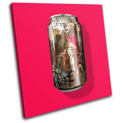 Classical beer can pop art - classical,