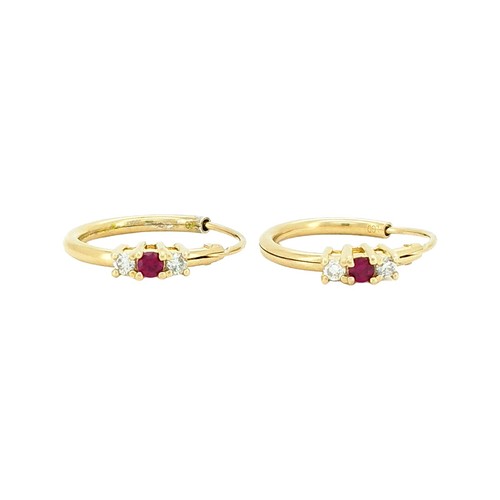 12mm ruby lab grown - 12mm,