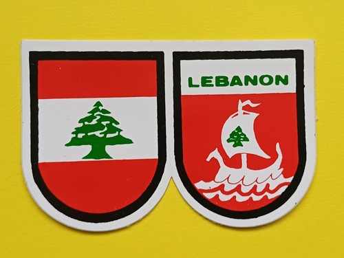 Vintage sticker coats - of, arms