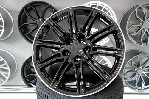 Roue noire polie style - roue, de