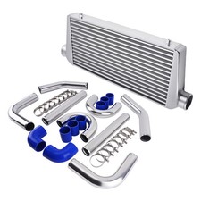 600x300x76mm Turbo Intercooler 3"/76mm In/Out & 2.5" 64mm Intercooler Pipe Kit