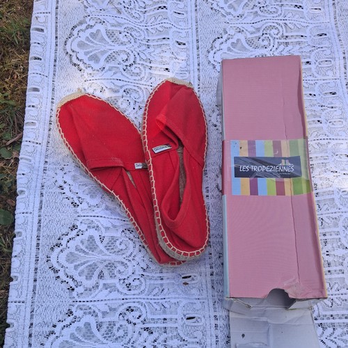 Paire tropeziennes rouge - paire,
