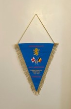 Aston Villa FC v RSC Anderlecht European Cup Semi Final 1st Leg Pennant Fanion.