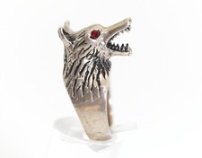 Vintage 925er Bague Argent