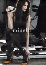 ADVERTISEMENT ADVERTISING 2010 MINELLI the real Italian shoe